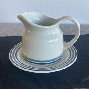 Pfaltzgraff Pitcher and Saucer Set